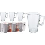 SET DE VERRE A CAFE  3PCS