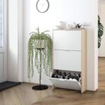 ZAPATEROS MEUBLE CHAUSSURES BLANC 3 PORTES
