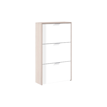 ZAPATEROS MEUBLE CHAUSSURES BLANC 3 PORTES