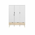 OSLO ARMOIRE 3 PORTES+3TIROIRS