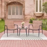 BALCON 2 CHAISES + TABLE BASSE