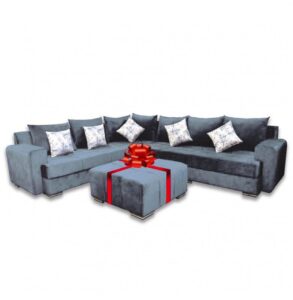 SALON ROME CORNER 295 X 250 CM + POUF GRATUIT