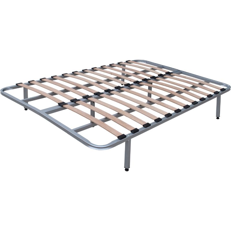 SOMMIER A LATTE AVEC PIEDS 140X190