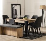 POLITE Table salle a manger + 6 chaises