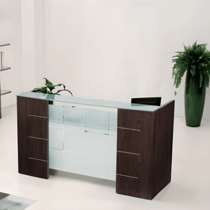 Comptoir de reception LUNA  wenge 140