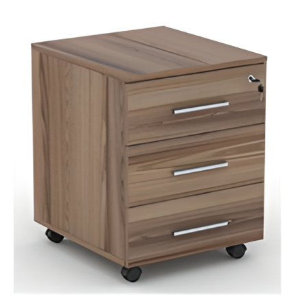 Caisson mobile WORK 3 tiroirs  New Wenge