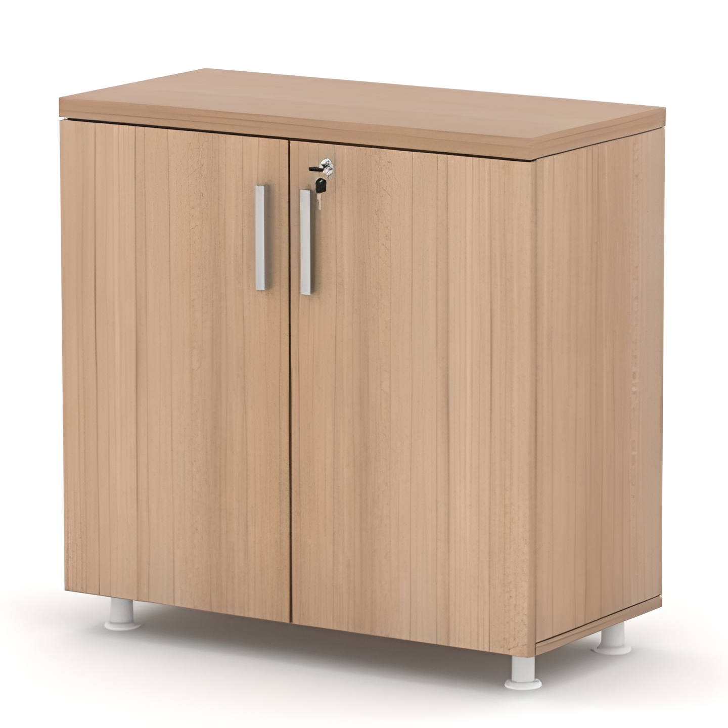Meuble bas WORK avec 2 portes ouvrantes Wenge Meuble bas WORK avec 2 portes ouvrantes Wenge