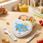 BOITE DE DEJEUNER TOM AND JERRY COEUR