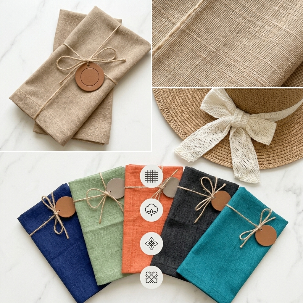 ENSEMBLE SERVIETTE 4 PCS 35X45 CM COULEUR ASSORTED ENSEMBLE SERVIETTE 4 PCS 35X45 CM COULEUR ASSORTED – Image 1