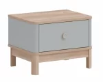 TABLE DE CHEVET BONO GRIS