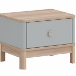 TABLE DE CHEVET BONO GRIS