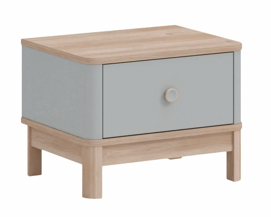 TABLE-DE-CHEVET-BONO-GRIS TABLE DE CHEVET BONO GRIS – Image 1