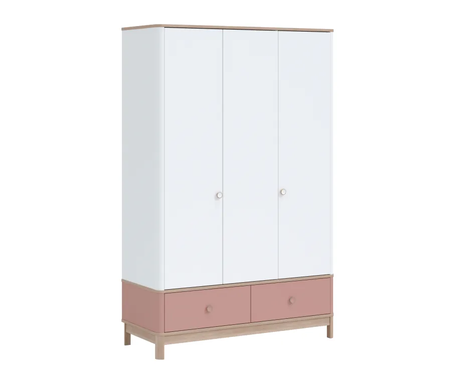 bono-pink-dolap.jpg BONO PINK ARMOIRE 3 PORTES – Image 1
