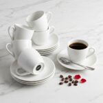 PACK DE 6 TASSE+6 SOUS TASSEAU LAIT – Image 3